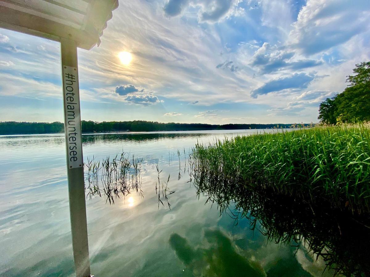 Hotel Am Untersee Bantikow Luaran gambar